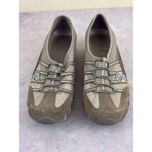 Skechers Women's Sassies Sprints 21244 Tan Casual Shoes Sneakers Size 11 - Picture 1 of 11